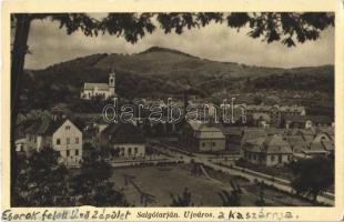 1932 Salgótarján, Újváros, határőr laktanya, kaszárnya (EK)