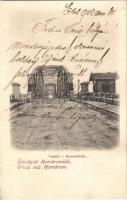 1900 Komárom, Komárnó; Vashíd / iron bridge