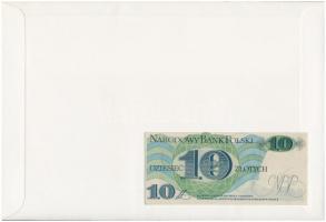 Lengyelország 1982. 10Zl  felbélyegzett borítékban, bélyegzéssel T:I 
Poland 1982. 10 Zlotych in en...