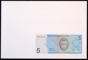 Holland-Antillák 1986. 5G felbélyegzett borítékban, bélyegzéssel T:I 
Netherlands Antilles 1986. 5 ...