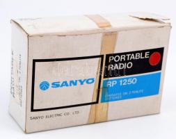 Sanyo RP 1250  táskarádió eredeti dobozában