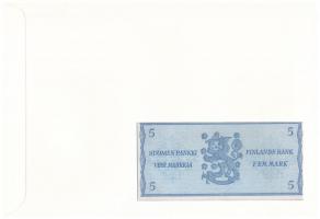 Finnország 1963. 5M felbélyegzett borítékban, bélyegzéssel T:I 
Finland 1963. 5 Markkaa in envelope...