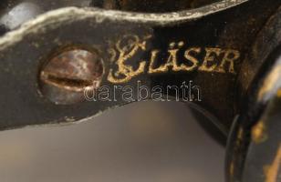 Gläser katonai távcső, beépített mini iránytűvel sz: 12 cm