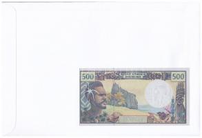 Francia Csendes-óceáni Területek 1992. 500Fr borítékban, alkalmi bélyeggel és bélyegzéssel T:I
Fren...