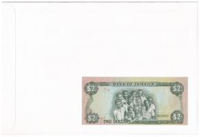 Jamaika 1993. 2$ borítékban, alkalmi bélyeggel és bélyegzéssel T:I
Jamaica 1993. 2 Dollars in envel...