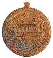 1914-1916. "Bronz Katonai Érdemérem " aranyozott Br kitüntetés korona díszítmény és mellsz...