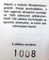 MTK VM. 1888-1978. Magyar Testgyakorlók Köre VM 90 éves. Szerk.: Kovács Mihály. Miskolc, 1978, Minia...
