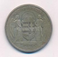 1930. 5P Ag "Horthy jobbra" T:3 
Adamo P8