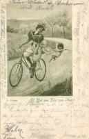 1898 Bicycle Litho