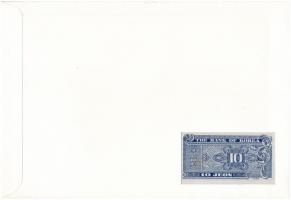 Dél-Korea 1962. 10J felbélyegzett borítékban, bélyegzéssel T:I South Korea 1962. 10 Jeon in envelope...