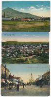 5 db RÉGI magyar városképes lap: Miskolc, Sátoraljaújhely, Nyíregyháza / 5 pre-1945 Hungarian postcards