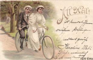 1897 Bicycle Litho