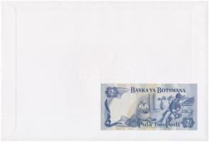 Botswana 1982. 2P felbélyegzett borítékban, bélyegzéssel T:I 	
Botswana 1982. 2 Pula in envelope wi...
