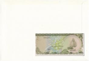 Maldív-szigetek 1983. 2R felbélyegzett borítékban, bélyegzéssel T:I 	
Maldives 1983. 2 Rufiyaa in e...