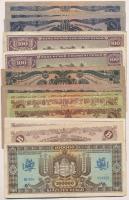 16db-os vegyes magyar pengő bankjegy tétel, közte 3db bilpengő T:III