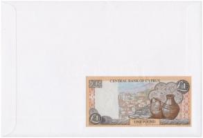 Ciprus 1997. 1Ł felbélyegzett borítékban, bélyegzéssel T:I 	
Cyprus 1997. 1 Pound in envelope with ...