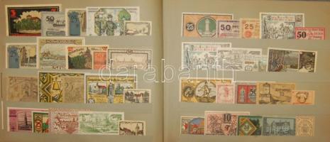 Német Birodalom/Császárság + Weimari Köztársaság 495db dekoratív szükségpénz gyűjtemény, hozzávaló 1...