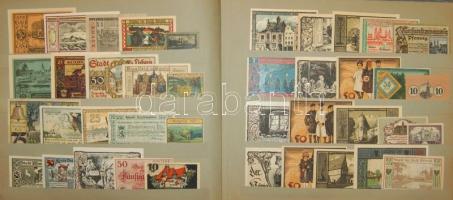 Német Birodalom/Császárság + Weimari Köztársaság 495db dekoratív szükségpénz gyűjtemény, hozzávaló 1...