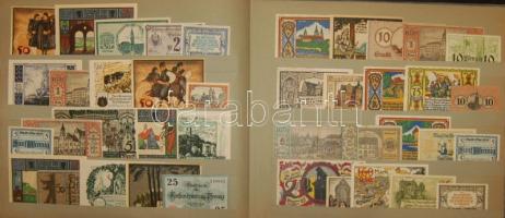 Német Birodalom/Császárság + Weimari Köztársaság 495db dekoratív szükségpénz gyűjtemény, hozzávaló 1...