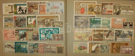 Német Birodalom/Császárság + Weimari Köztársaság 495db dekoratív szükségpénz gyűjtemény, hozzávaló 1...