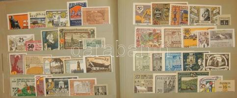 Német Birodalom/Császárság + Weimari Köztársaság 495db dekoratív szükségpénz gyűjtemény, hozzávaló 1...