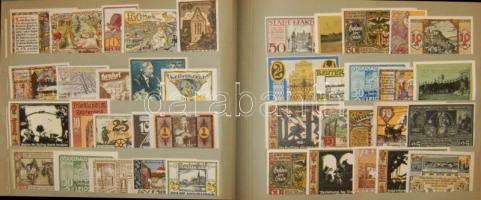 Német Birodalom/Császárság + Weimari Köztársaság 495db dekoratív szükségpénz gyűjtemény, hozzávaló 1...