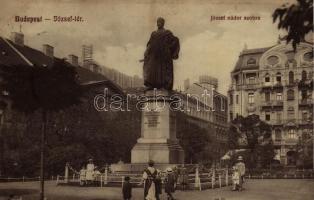 1912 Budapest V. József Nádor tér és szobor