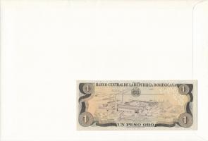 Dominikai Köztársaság 1988. 1P felbélyegzett borítékban, bélyegzéssel T:I 	
Dominican Republic 1988...