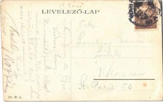 1922 Nagymaros, Ferenc József út. W.L. 271. (EK)