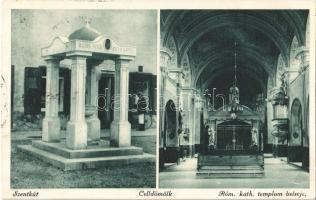 1937 Celldömölk, Szentkút, Római katolikus templom belső