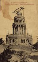 1914 Budapest XII. János-hegy, Erzsébet kilátótorony (ázott / wet damage)
