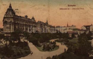 1912 Budapest I. Tabán, Döbrentei tér, Purgo üzlet (ázott / wet damage)