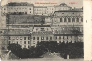 1914 Budapest I. Királyi vár (Krisztinavárosi oldal), M. kir. Koronaőrségi laktanya (EK)