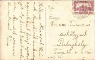 1926 Biharkeresztes, vasútállomás. photo