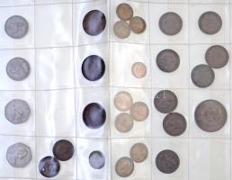 Nagy-Britannia 1915-1979. 28db-os vegyes fémpénz tétel T:2,2-
Great Britain 1915-1979. 28pcs of var...