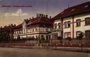 1914 Debrecen, Országos tanító árvaház (ázott / wet damage)