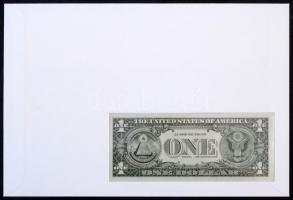 Amerikai Egyesült Államok 1985. 1$ felbélyegzett borítékban, bélyegzéssel T:I 
USA 1985. 1 Dollar i...