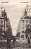 1907 Debrecen, Simonffy utca, városi vasút. W. L. 200.