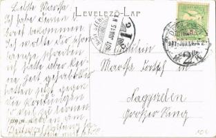 1907 Debrecen, Simonffy utca, városi vasút. W. L. 200