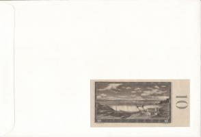 Csehszlovákia 1960. 10K felbélyegzett borítékban, bélyegzéssel T:I 
Czechoslovakia 1960. 10 Korun i...