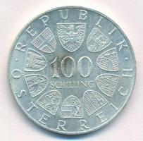 Ausztria 1975. 100Sch Ag "150 éve született ifj. Johann Strauss" T:1-
Austria 1975. 100 S...