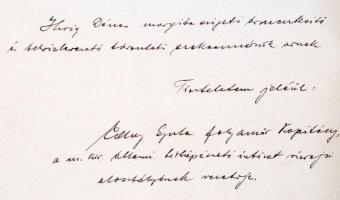 Edvy Gyula: A vízmércék és dunai vízisporttérképeink. Különlenyomat a Térképészeti Közlöny IV. köt. ...