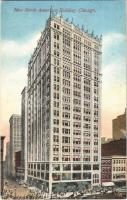 Chicago, New North American Building (13,2 cm x 8,4 cm)