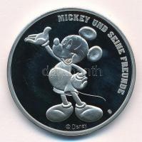 Németország 2010. "Mickey und seine Freunde" Mickey Mouse focizik, ezüstözött Cu emlékérem...