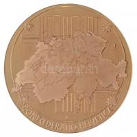 Svájc DN "1000.-banknote seit 1998" fém emlékérem 1000Fr svájci bankjegy multicolor képéve...