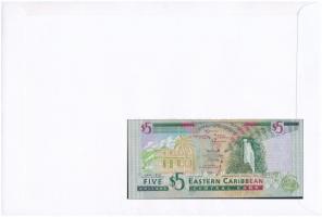 Kelet-Karibi Államok/Saint Vincent és a Grenadine-szigetek 2000. 5$ felbélyegzett borítékban, bélyeg...
