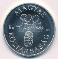 1993. 500Ft Ag "Régi dunai hajók - Árpád" T:BU 
Adamo EM129