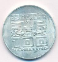 Ausztria 1978. 100Sch Ag "1100 éves Villach" T:1-  
Austria 1978. 100 Schilling Ag "...