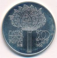 1986. 500Ft Ag "XV. Téli Olimpia Calgary 1988" T:BU 
Adamo EM98