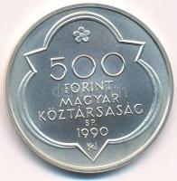 1990. 500Ft Ag "Mátyás király - Buda" T:BU
Adamo EM114